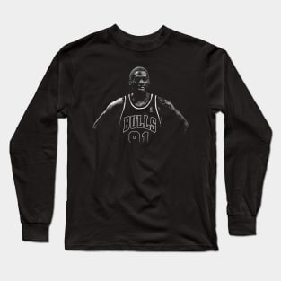 Vintage Basketball  Dennis Lover Gift Long Sleeve T-Shirt